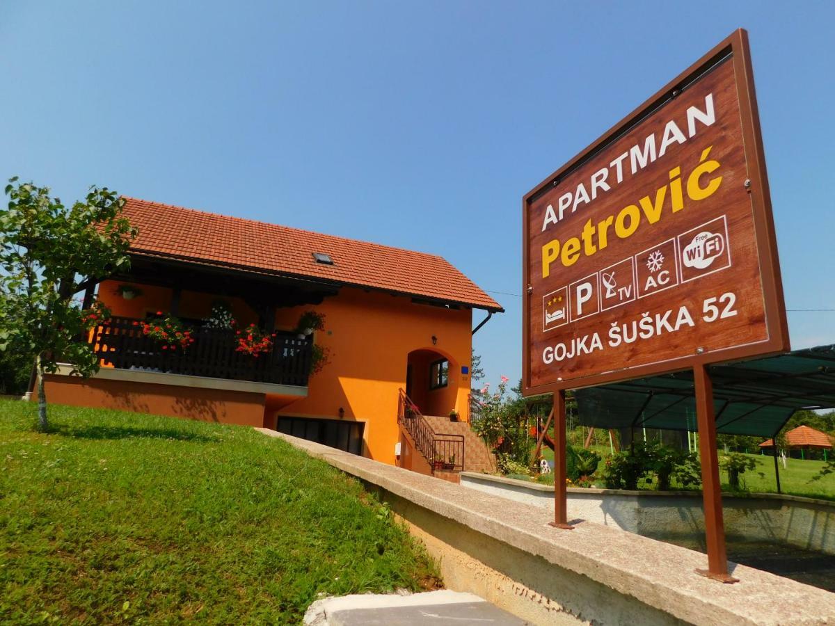 Apartment Petrovic Slunj Exterior foto